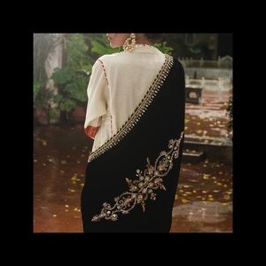 Hand made velvet shawl